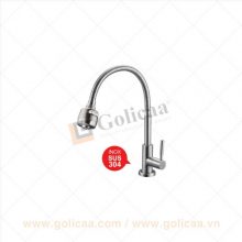 Vòi Rửa Chén Cần Bẻ Inox Lạnh GL-505