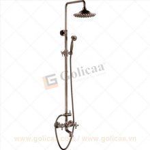 SEN CÂY ĐỒNG THAU GIẢ CỔ NÓNG LẠNH INOX GL117