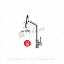 Vòi Rửa Chén cần bẻ Inox Nóng Lạnh GL-418B