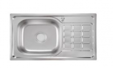 CHẬU RỬA CHÉN BÁT 1 HỘC 1 CÁNH DẬP G2B-7545V GOLICAA