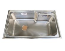Chậu Rửa Chén Bát 1 Hộc Dập GOLICAA G1A-7545i