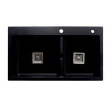 Chậu Đá Granite 2 Hộc Nhập Khẩu Golicaa GCD-8648
