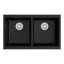 Chậu Rửa Chén Đá Granite 2 Hộc Âm Bàn Nhập Khẩu Golicaa GCD-7646G